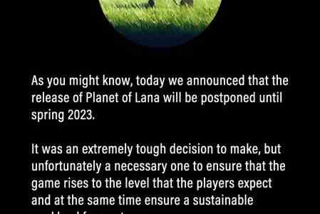 Planet Of Lana auf Fruehjahr 2023 verschoben