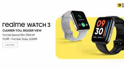 Realme Watch 3 soll heute in den Verkauf gehen Preis