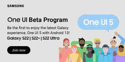 Samsung One UI 5 Android 13 Beta jetzt in Indien