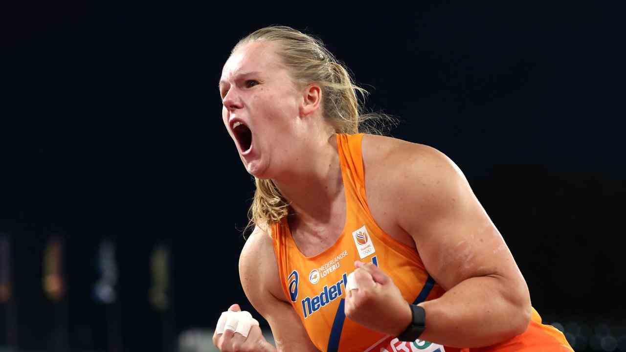 Jessica Schilder durchbrach als erste Niederländerin die 20-Meter-Grenze.