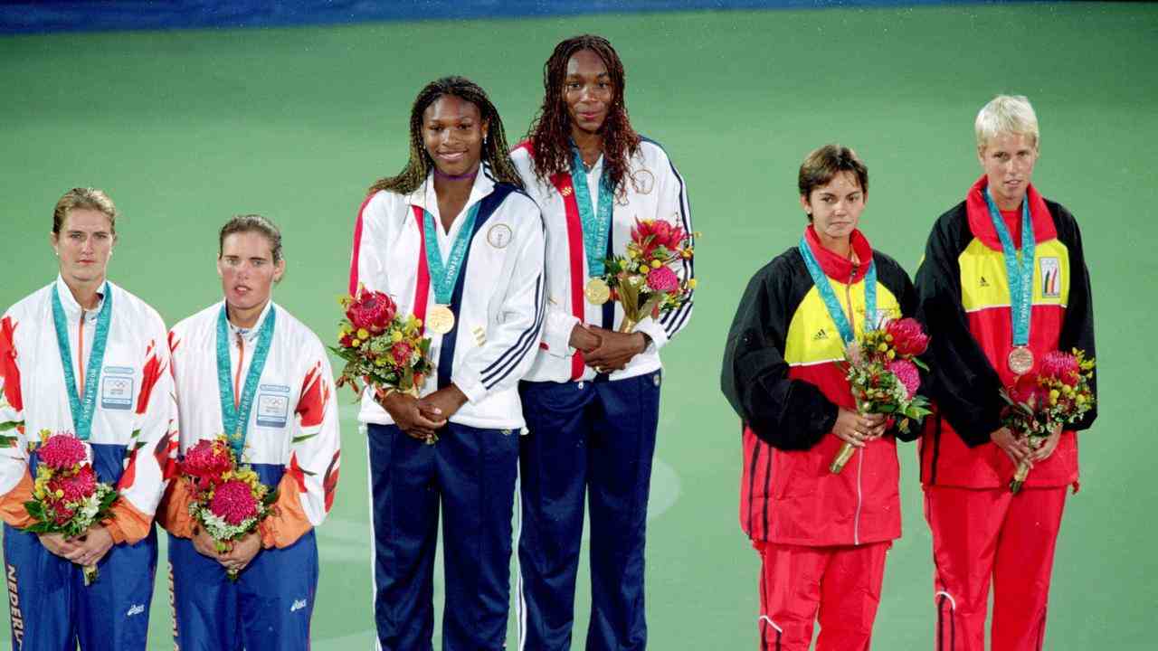 Venus und Serena Williams wurden im Jahr 2000 gemeinsam Olympiasieger.