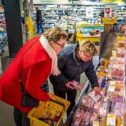 Supermaerkte verkaufen weniger aber mehr Geld in der Schublade