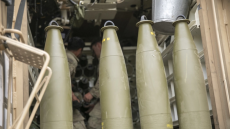 US Artillerievorraete nach Ukraine Hilfe „unangenehm niedrig – WSJ — World
