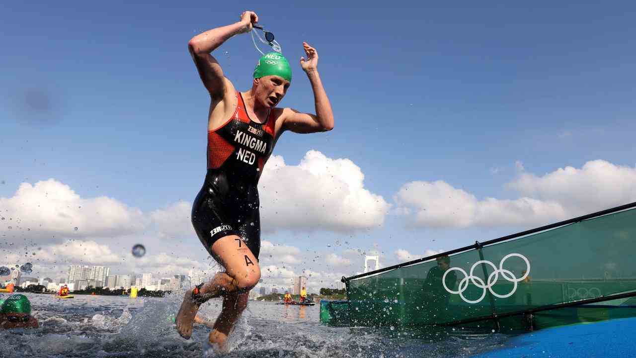 Maya Kingma wurde im vergangenen Jahr beim olympischen Triathlon in Tokio Elfte.