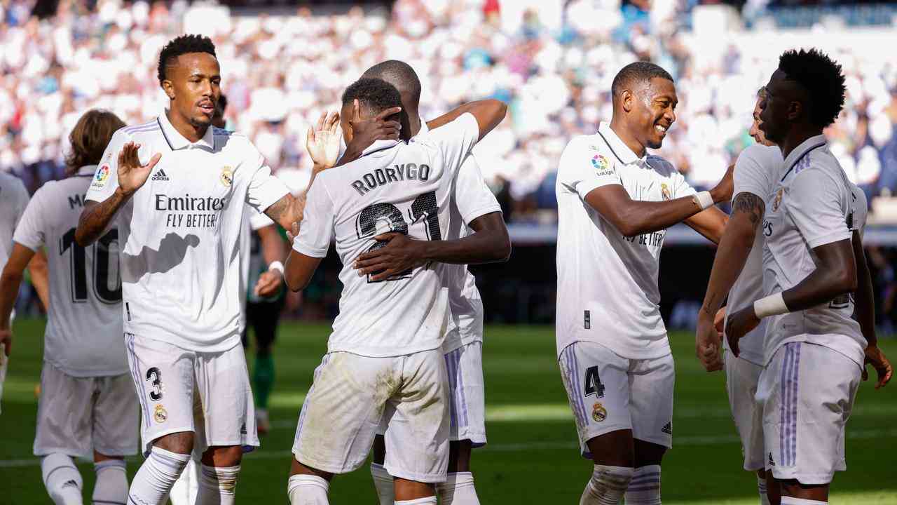 Rodrygo erzielte den Siegtreffer für Real Madrid.