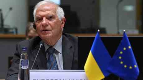Borrell vergleicht Anti Russland Sanktionen mit „Diaet — World