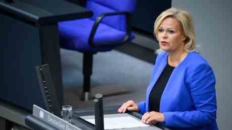 Der deutsche Innenminister fordert ein Verbot der Euro 2024 in