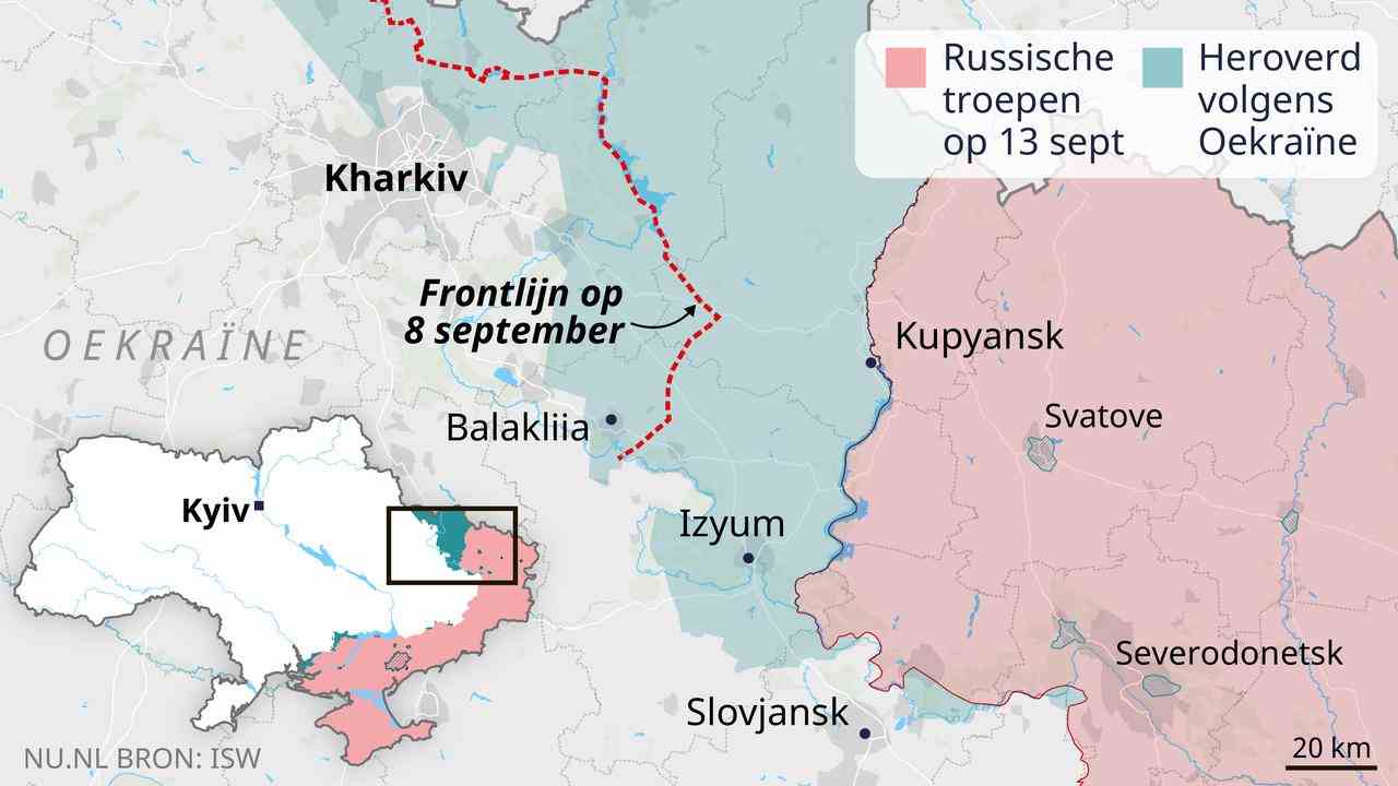 Die Ukraine hat laut Selenskyj 6000 Quadratkilometer zurueckerobert JETZT