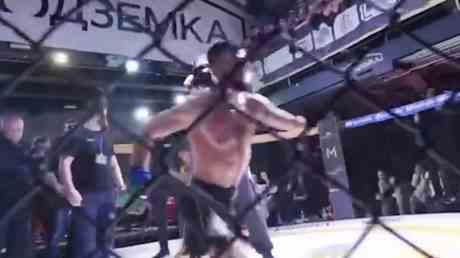 Einarmiger MMA Kaempfer startet Massenangriff im „Khabib Stil VIDEO — Sport