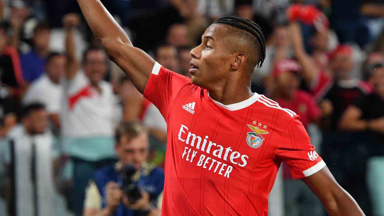 David Neres war am Mittwochabend der Matchwinner für Benfica Lissabon gegen Juventus Turin.