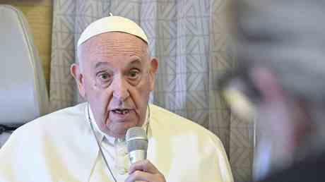 Papst kommentiert „Moral der Bewaffnung der Ukraine — World