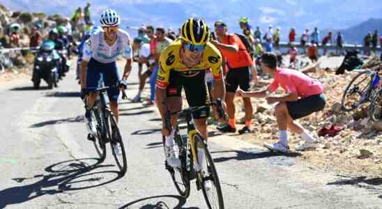 Roglic versetzt Spitzenreiter Evenepoel in der schweren Bergetappe der Vuelta
