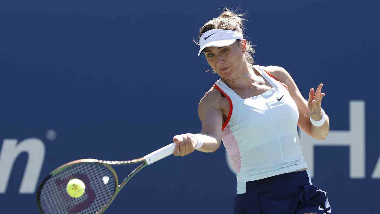 Paula Badosa kam bei den US Open bei vier Einsendungen nicht über die zweite Runde hinaus.