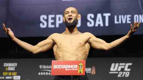 UFC Chef beschreibt Chimaevs Gewichtsverlust — Sport
