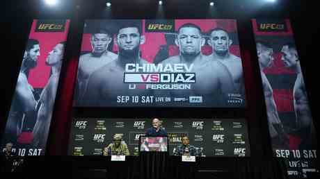 UFC streicht Presseveranstaltung nachdem tschetschenischer Star in Backstage Schlaegereien verwickelt war