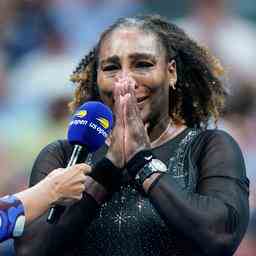Williams weint nach dem Ausscheiden bei den US Open „Aber