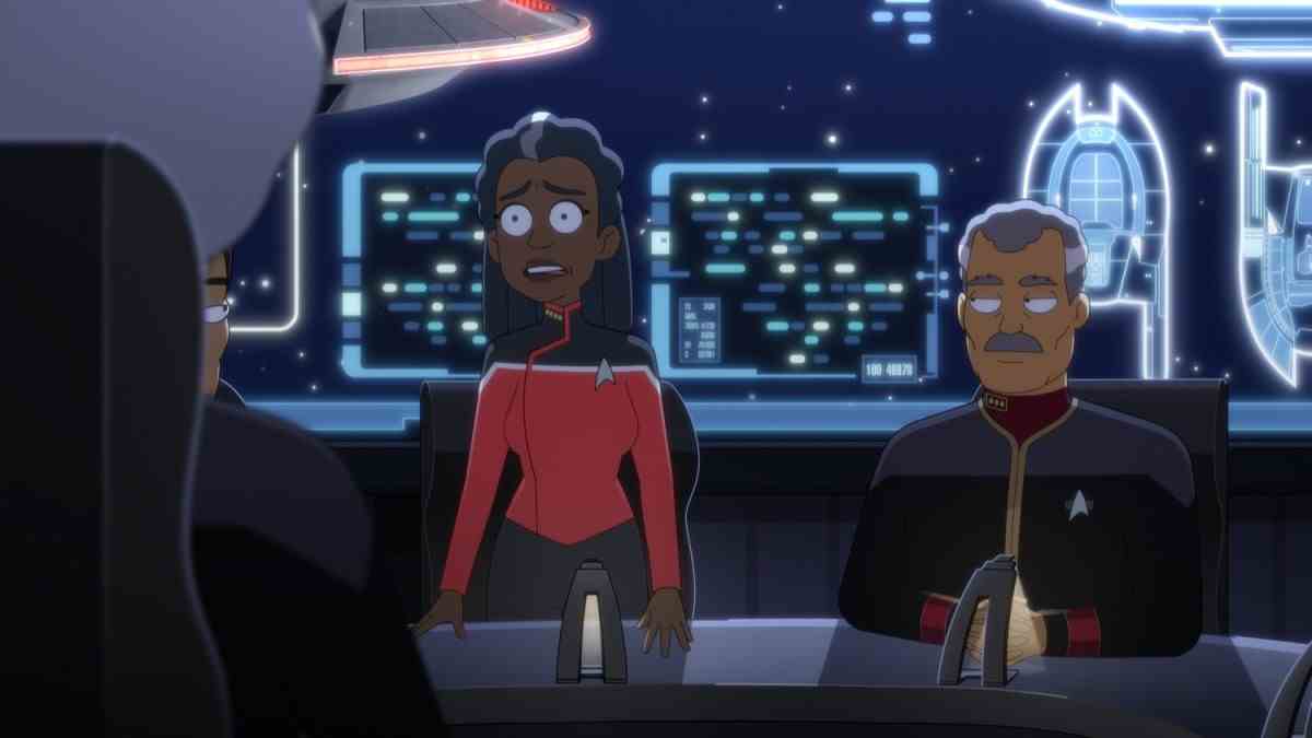 Bei Star Trek: Lower Decks geht es im Wesentlichen um Arbeit und den modernen Arbeitsplatz, wobei es The Next Generation (TNG) widerspiegelt, aber im Gegensatz zu anderen aktuellen ST wie Discovery und Picard neue Dinge zu sagen hat.