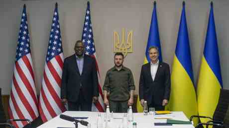 Die USA koennten die Hilfe fuer die Ukraine nach den