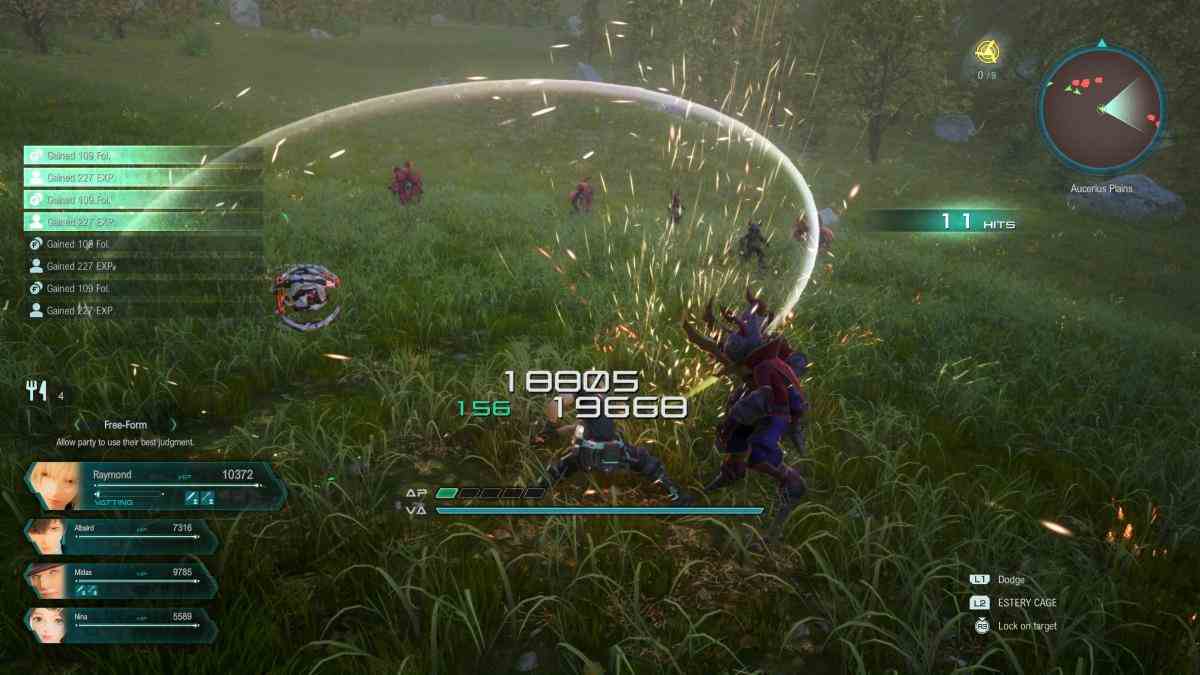 Bekämpfung von Star Ocean: The Divine Force Review für PlayStation 5 PS5 von Tri-Ace und Square Enix - lustiges, seltsames Action-RPG JRPG mit großartiger Erkundung