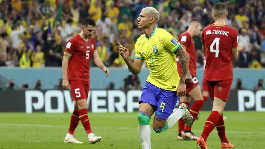 1669325476 370 Richarlison verhilft Favorit Brasilien mit einem WM Tor zu einem guten