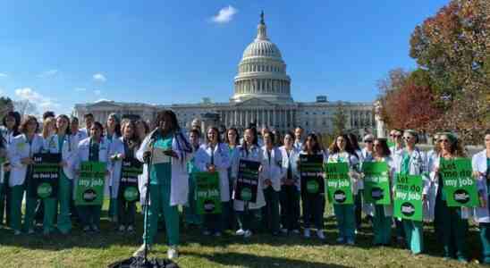 Abtreibungsanbieter protestieren im Kapitol „Lasst uns unsere Arbeit machen