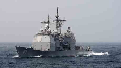 China sagt es habe das US Kriegsschiff „weggewarnt — World