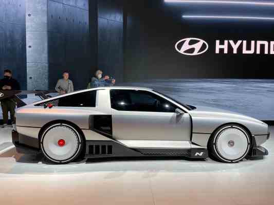 Das Wasserstoff Brennstoffzellen Konzept von Hyundai weist auf die Zukunft der Performance