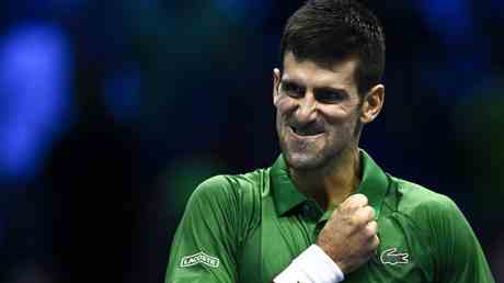 Djokovic schlaegt den US Rivalen und erreicht das Finale des Showpieces
