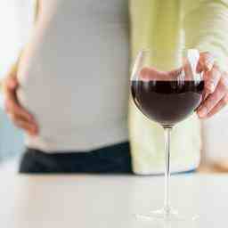 Ein wenig Alkohol waehrend der Schwangerschaft kann die Gehirnstruktur des