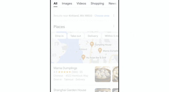 Google fuehrt neue Funktionen in Maps Search und Shopping ein