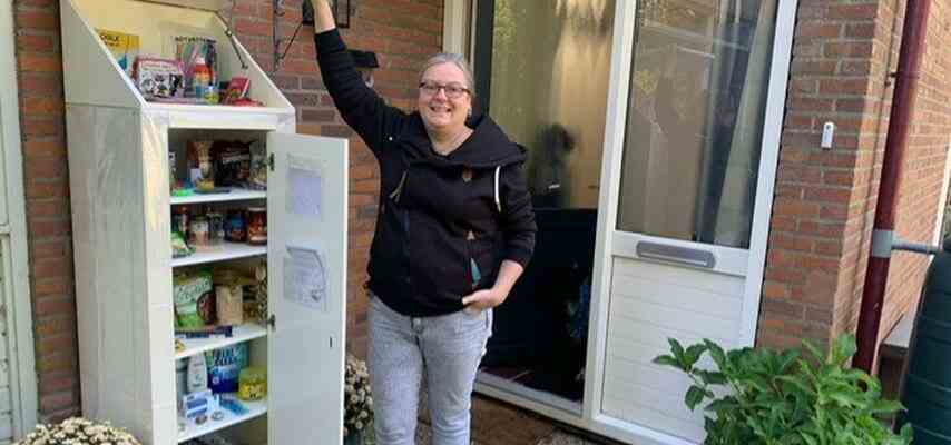 Marijke Mattie und Anouk ueber ihren Nachbarschaftsschrank „Schoen dass wir