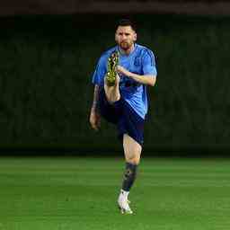 Messi nimmt das Gruppentraining Argentinien wieder auf und scheint fit