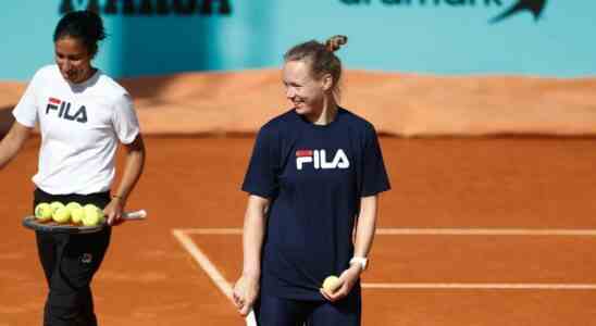 Niederlaendische Tennisspieler spielen Country Turnier darum geht es Tennis