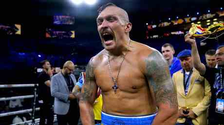 Schwergewichts Champion Usyk nennt einen Mann dem er als naechstes gegenueberstehen