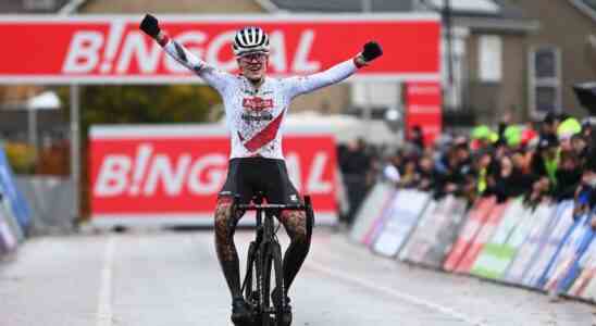 Van der Poel erholt sich von einem Sturz und feiert