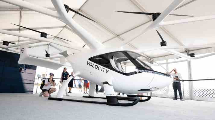 Volocopter sammelt 182 Millionen US Dollar um das Lufttaxi der Zertifizierung
