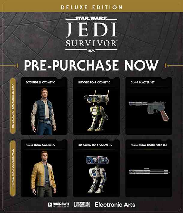 Das Veröffentlichungsdatum von Star Wars Jedi: Survivor wurde vorzeitig von Steam im März 2023 von EA Respawn Entertainment veröffentlicht