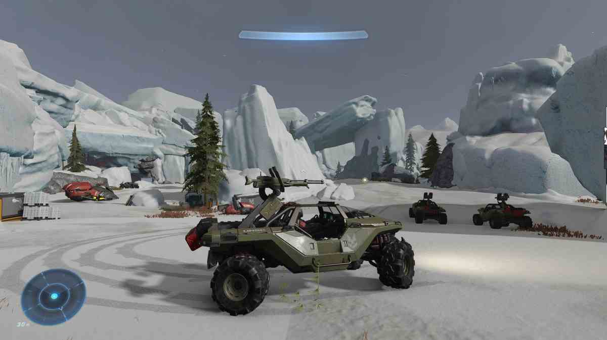 Halo Infinite Forge frühe beste Spielerkarten - Eiszeit