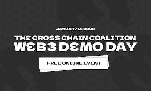 Ankuendigung des Cross Chain Coalition Web3 Demo Day einer kostenlosen