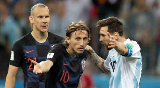 Argentinien Kroatien ist vor allem Messi gegen Modric Fuer wen endet