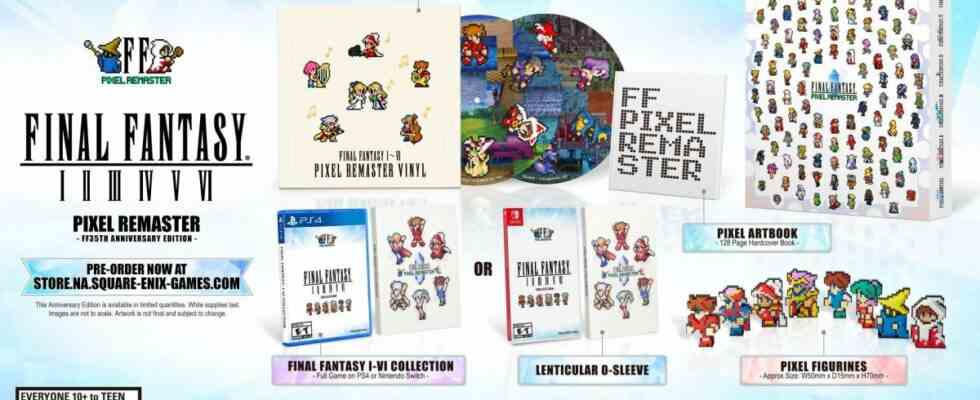 Bestellen Sie die physische Collectors Edition von Final Fantasy Pixel