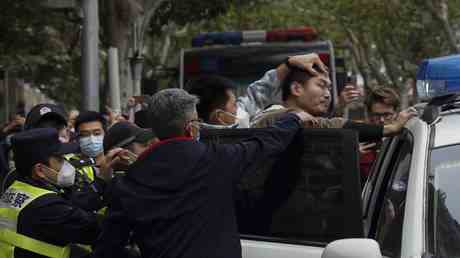 Chinesische Anti Lockdown Demonstranten verdienen das Lob das westliche nie bekommen haben