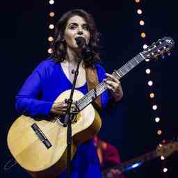 Die britische Saengerin Katie Melua brachte einen Jungen zur Welt