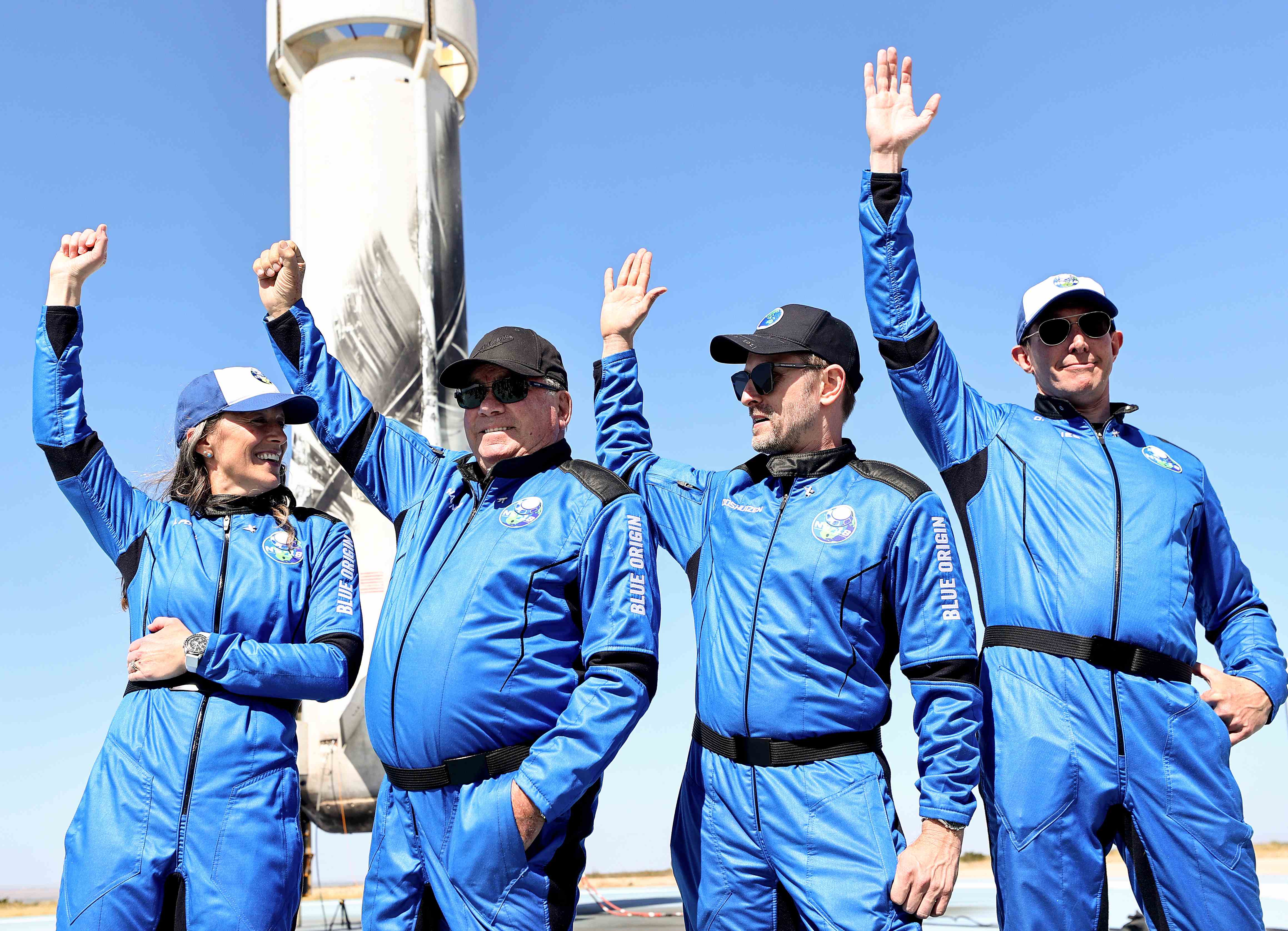 Blue Origin Launch Shatner und Crew