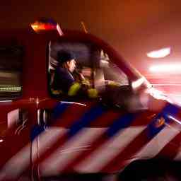 Feuerwehr befreit Fahrer nach Kollision mit Lkw auf A1