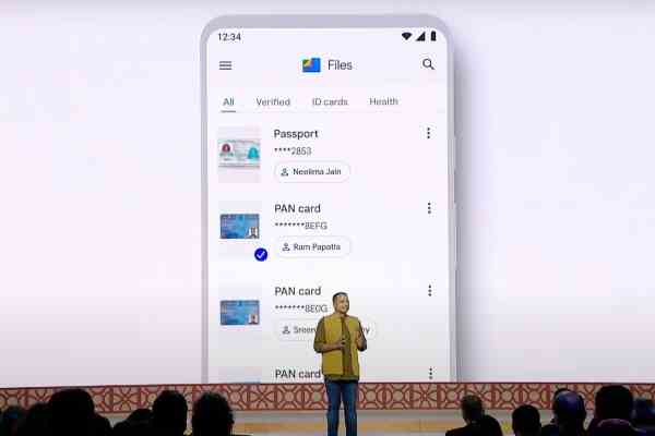 Google fuehrt Indiens DigiLocker Integration in die Dateien App ein um auf