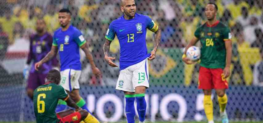 Kamerun schied trotz Sieg ueber Brasilien B Mannschaft aus Fussball