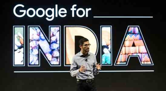 Laut Google CEO ist es wichtig dass Indiens Vorschriften Rechts und