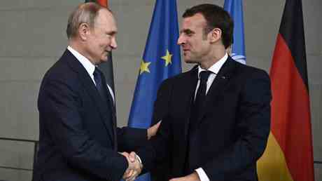 Macron sagt er sehe „Groll in Putins Augen — World