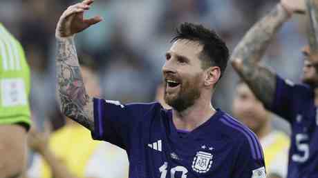 Messi reagiert auf die Reihe „Respektlosigkeit — Sport
